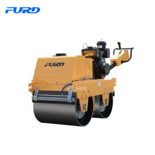 Hydrostatic Drive Walk Behind Duplex Drum Vibratory Roller For Sale FYLJ-S600